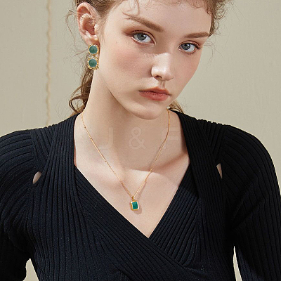 32Pcs 12 Styles Natural Green Aventurine Cabochons G-FH0002-19-1