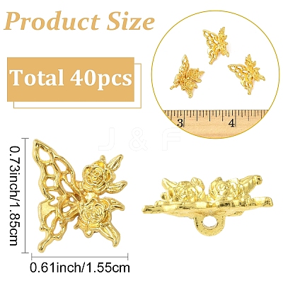 Alloy Pendants FIND-YWC0011-05G-1