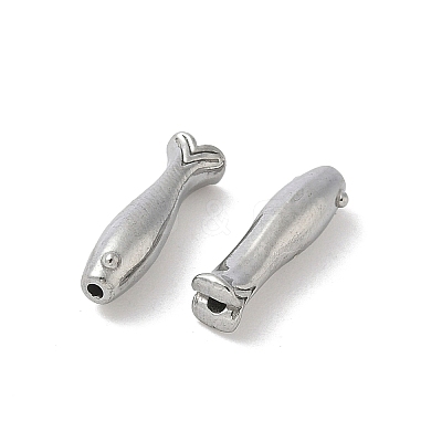 304 Stainless Steel Beads STAS-F320-15B-P-1