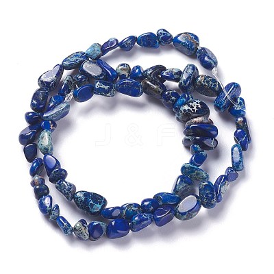 Natural Imperial Jasper Bead Strands G-P444-05G-1
