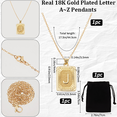 1Pc Brass Pendants NJEW-BBC0001-18J-1