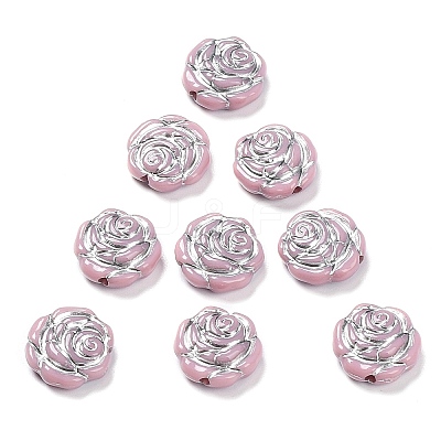 Opaque Acrylic Beads OACR-G016-09F-1