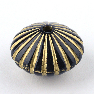 Bicone Plating Acrylic Beads LS-PACR-Q102-102B-1
