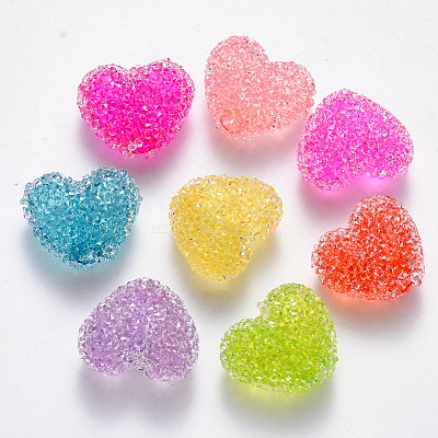 Transparent Acrylic Beads X-TACR-R141-09-1