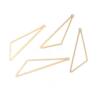 Brass Pendants KK-O139-05G-1