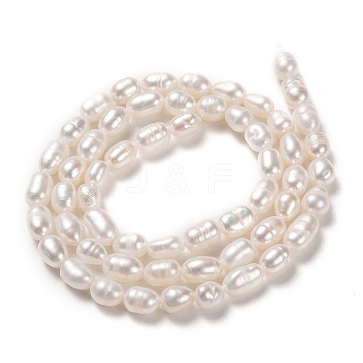 Natural Cultured Freshwater Pearl Beads Strands PEAR-J005-62-1