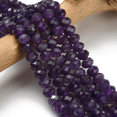 Natural Amethyst Beads Strands G-Z111-A08-02-1