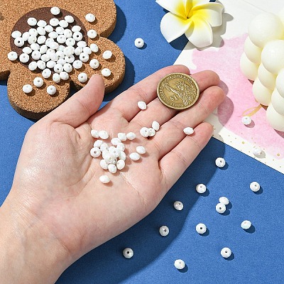Opaque Acrylic Beads MACR-YW0003-55E-1