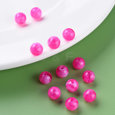 Acrylic Beads MACR-S375-001B-07-1