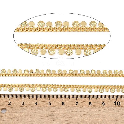 Brass Curb Chains CHC-P014-01A-G-1