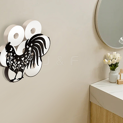 Iron Napkin Holder AJEW-WH0519-015-1