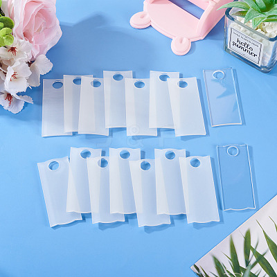2Bag 2 Styles Acrylic Blank Label Big Pendants FIND-TA0004-77A-1