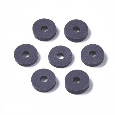 Handmade Polymer Clay Beads X-CLAY-Q251-6.0mm-B04-1