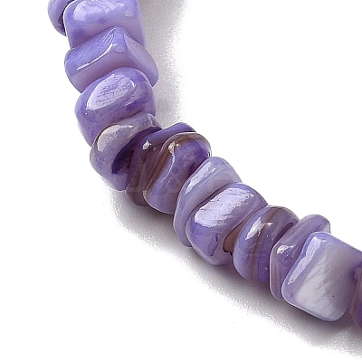 Natural Freshwater Shell Beads SHEL-B003-01L-1