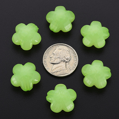 Imitation Jelly Acrylic Beads MACR-S373-87-E06-1