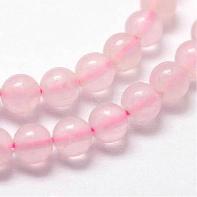 Natural Rose Quartz Beads Strands G-N0195-04-2mm-1