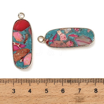 Dyed Synthetic Imperial Jasper Pendants GG-CBAA20A-05G-03-1