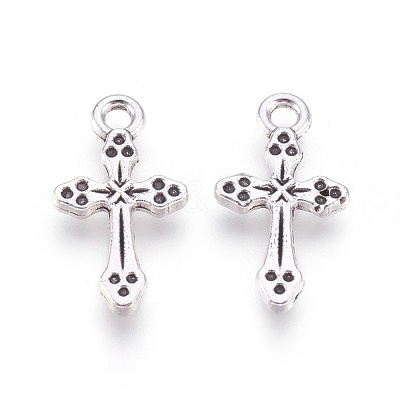 Tibetan Style Alloy Pendants TIBEP-ZN518-S-LF-1