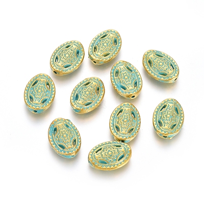 Alloy Beads PALLOY-L222-051GGP-1