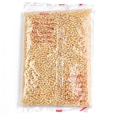 (Repacking Service Available) 8/0 Glass Seed Beads SEED-C025-3mm-2202-1
