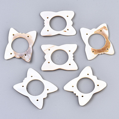 Electroplate Shell Chandelier Component Links SHEL-Q312-001-1