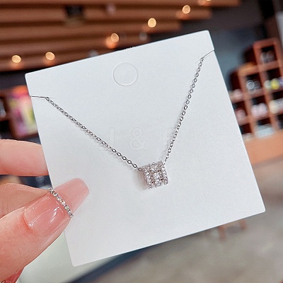Stainless Steel Cable Chain Necklaces FS-WG30730-44-1