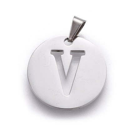Non-Tarnish 201 Stainless Steel Pendants STAS-L221-33V-1