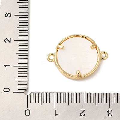 Rack Plating Brass Micro Pave Clear Cubic Zirconia Spanish Faith Cross Connector Charms X-KK-L220-003G-03-1