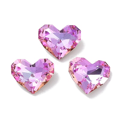 Glass Rhinestone Cabochons RGLA-G020-04C-D502-1