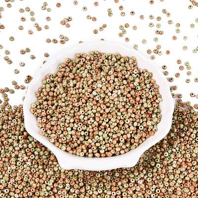 Picasso Glass Seed Beads GL-N001-01B-07-1
