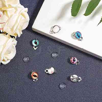Non-Tarnish 304 Stainless Steel Clip-on Earring Findings LS-STAS-S079-81A-1