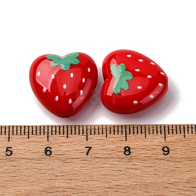Opaque Acrylic Beads MACR-V001-01E-1