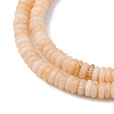 Natural Rouge Jade Beads Strands G-L624-H14-6x2mm-1