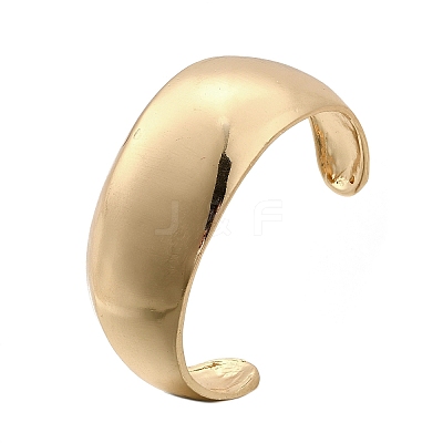 Alloy Cuff Bangles for Women BJEW-V002-01G-1