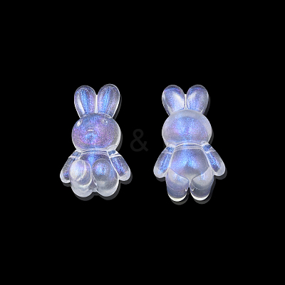 Transparent Acrylic Beads X-OACR-N008-172F-1