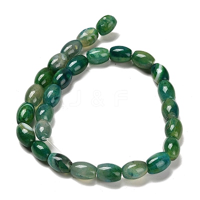 Natural Agate Beads Strands G-B079-E01-01B-1