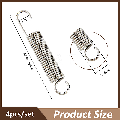 4Pcs Steel Replaceable Pruner Springs for Pruning Tools Reusable Pruning Shears Springs KK-FH0008-11-1