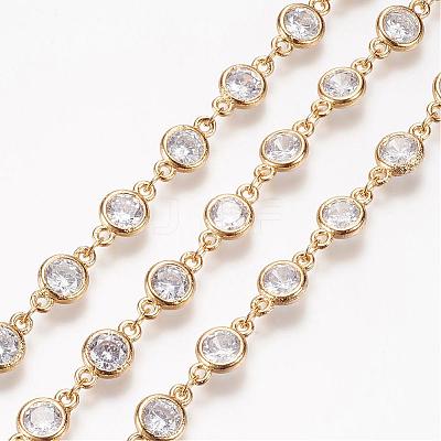 Handmade Glass Beaded Chains AJEW-F026-03G-1