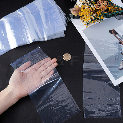 100Pcs PVC Remote Control Heat Shrink Film DIY-GF0013-54-1