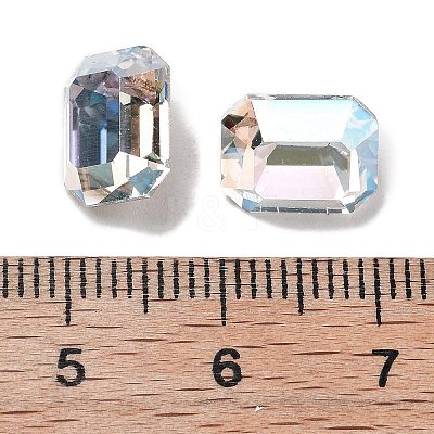 K9 Glass Rhinestone Cabochons GLAA-H034-07D-001TR-1