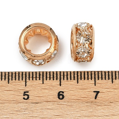 Brass Rhinestone Beads LS-KK-U071-02B-01KCG-1