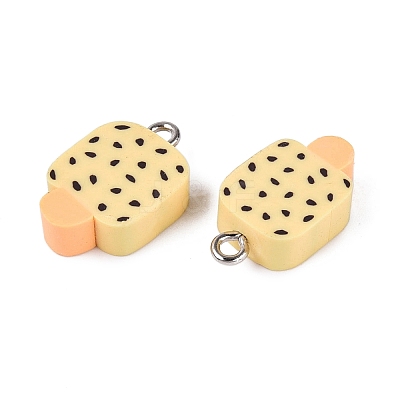 Handmade Polymer Clay Pendants CLAY-Q253-07P-03-1
