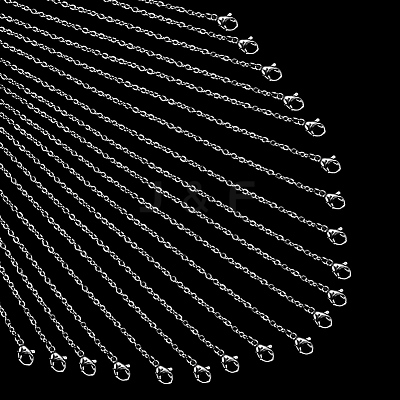 Non-Tarnish 304 Stainless Steel Necklace STAS-J023-02P-1