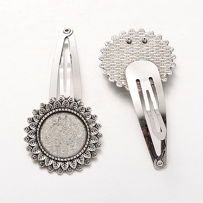 Iron Snap Hair Clip Findings X-MAK-J002-18AS-1