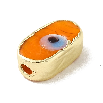 Handmade Evil Eye Lampwork Beads LAMP-D016-02LG-06-1