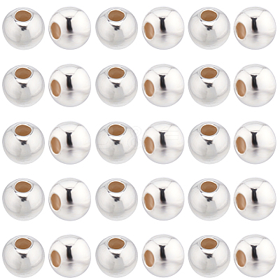 925 Sterling Silver Beads STER-SC0001-26B-1