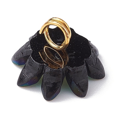 Opaque Resin Pendants PALLOY-JF02214-1