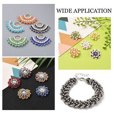 Special Coated Nylon Beading Threads for Seed Beads OCOR-R038-14-1