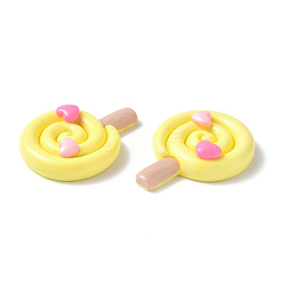 Opaque Resin Cabochons CRES-P023-03-1