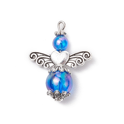 Transparent Acrylic Pendants PALLOY-JF03574-1